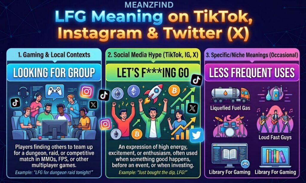 LFG Meaning on TikTok, Instagram & Twitter (X)