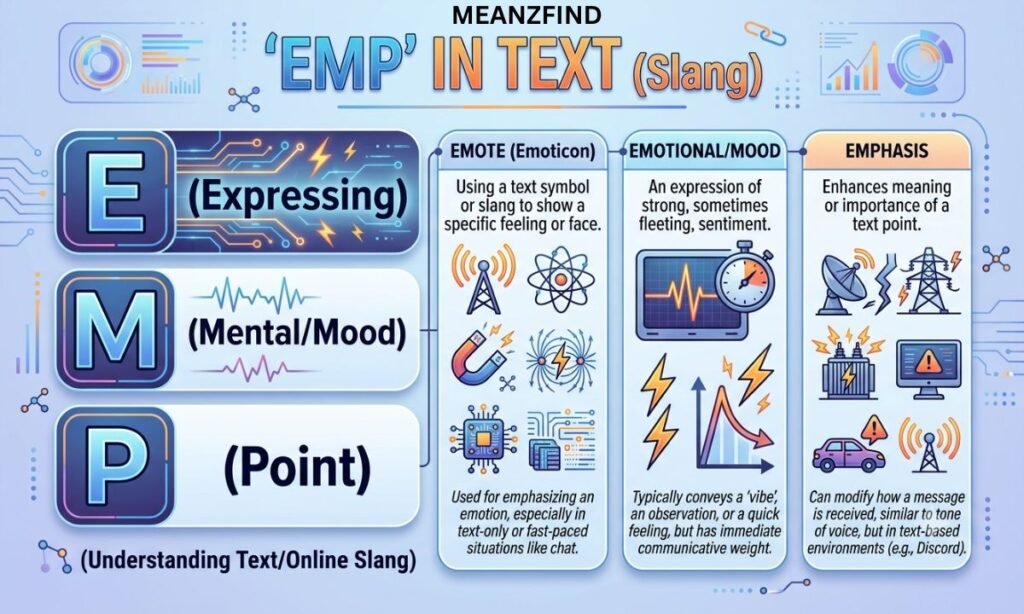 What Does EMP Mean in Text?