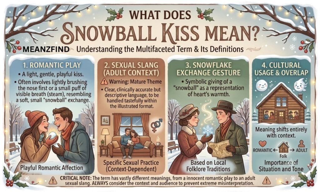 What Does Snowball Kiss Mean?