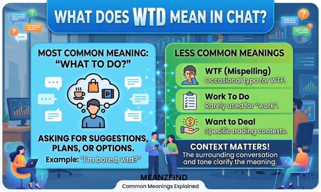What Does WTD Mean in Chat?
