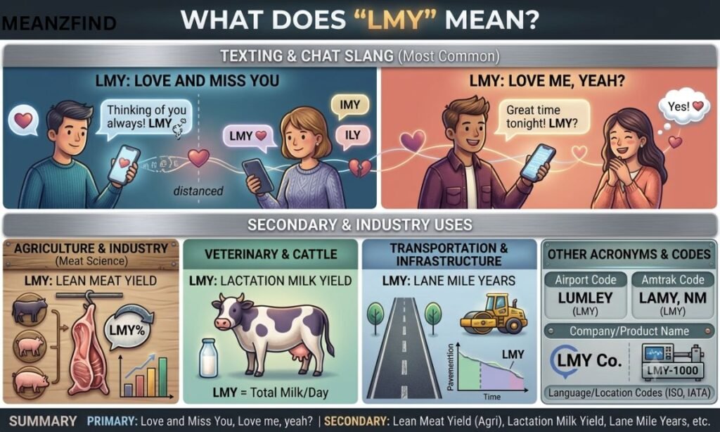 What Does LMY Mean?