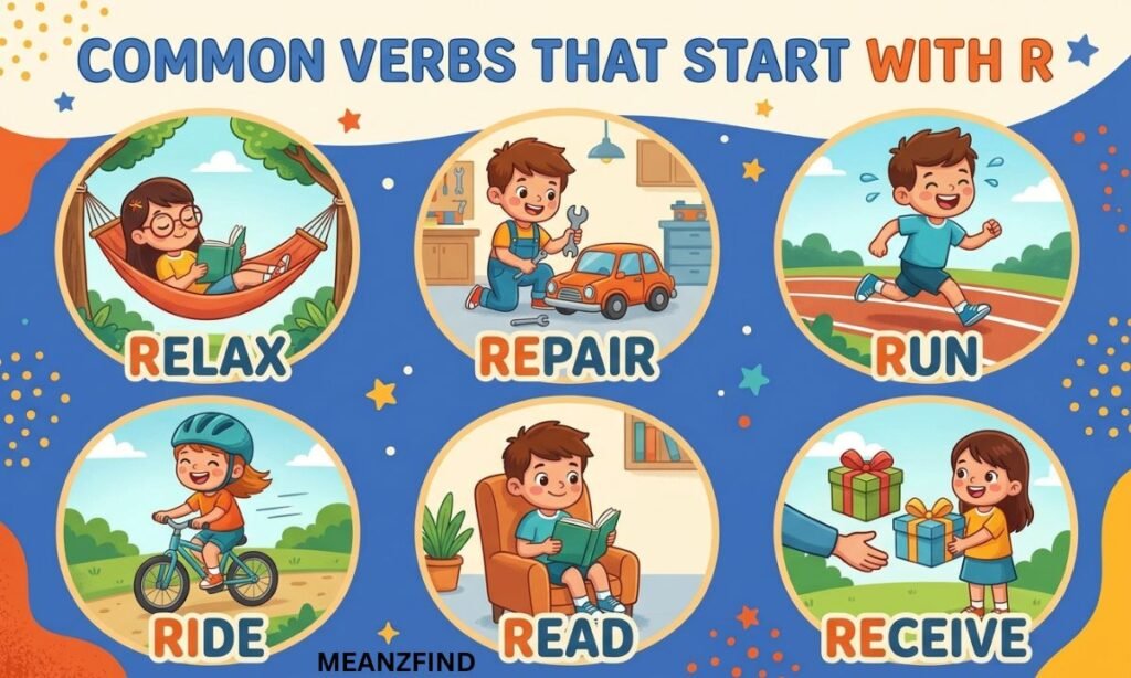 Common Verbs That Start With R