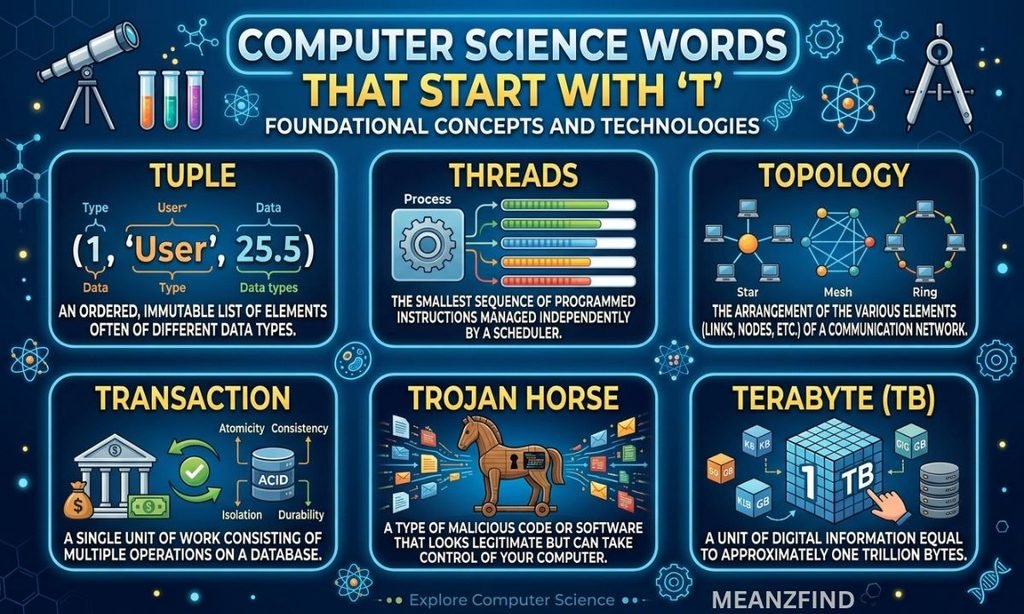 Computer Science Words That Start With T