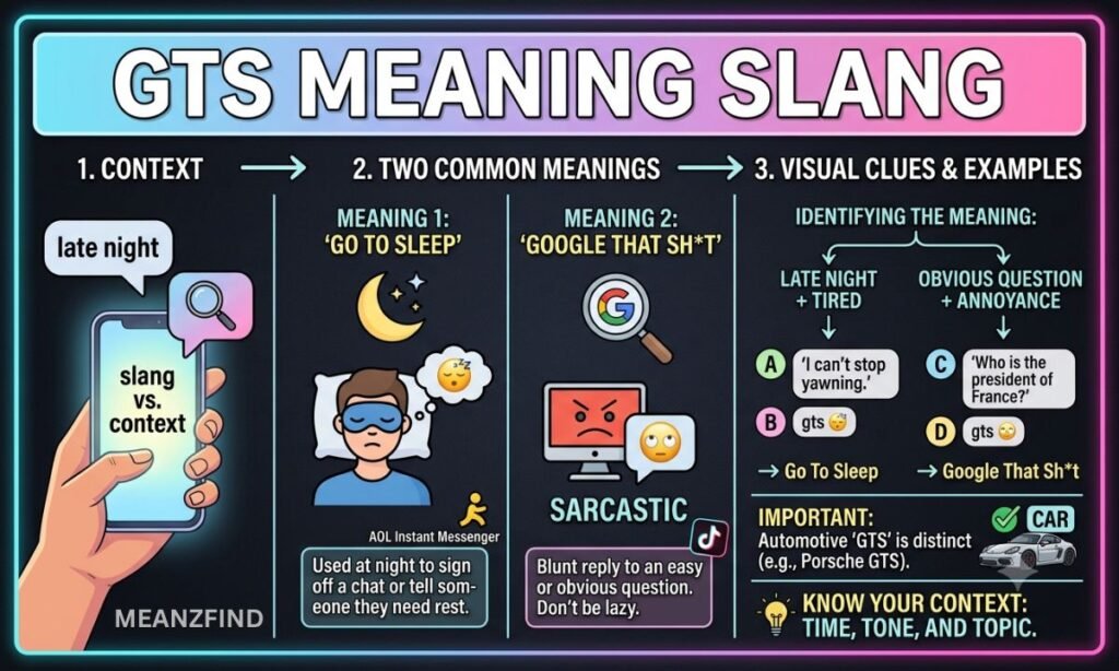 GTS Meaning Slang