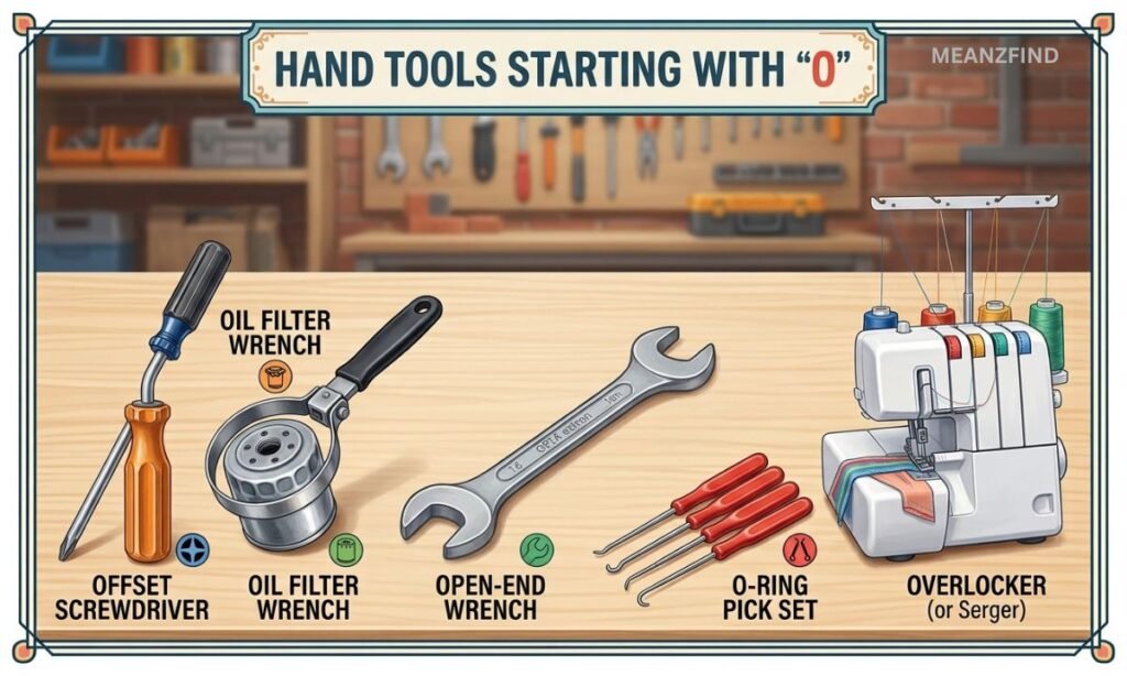 Hand Tools That Start With O