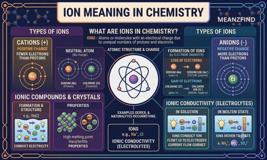 ION Meaning in Chemistry