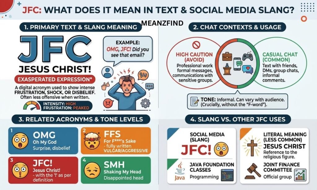JFC Meaning in Text Message and Social Media Slang
