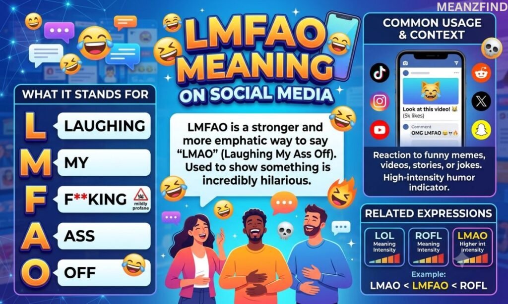 LMFAO Meaning on Social Media