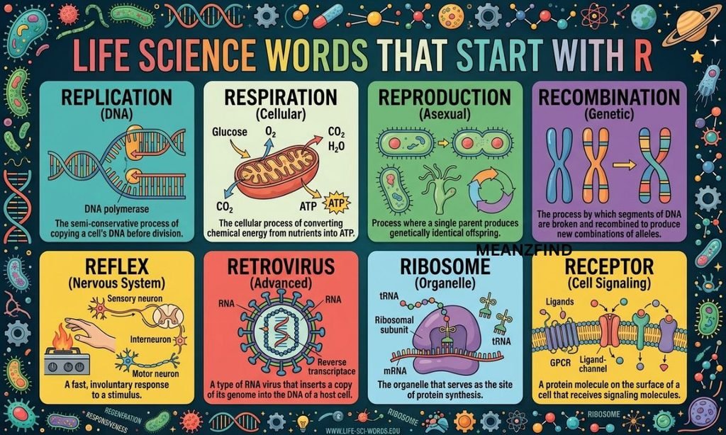Life Science Words That Start With R