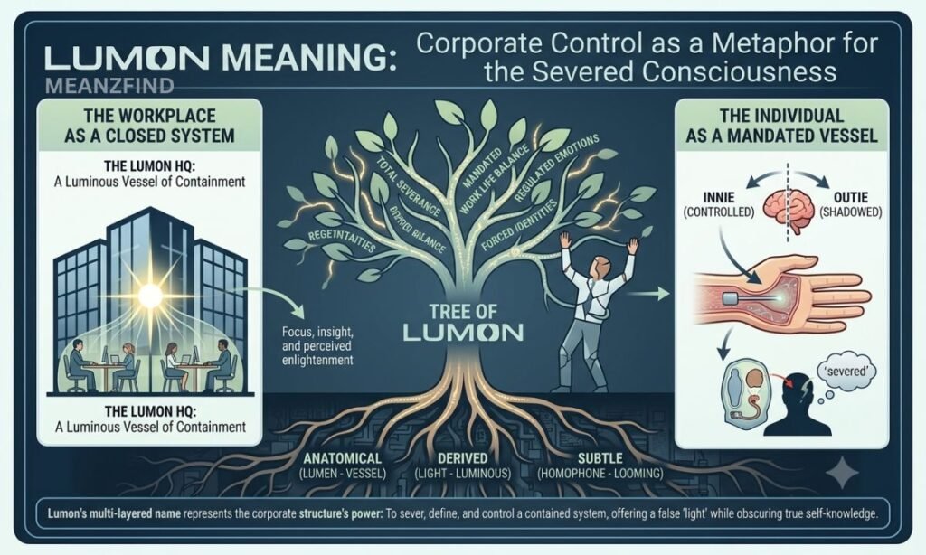 Lumon Meaning as a Metaphor for Corporate Control