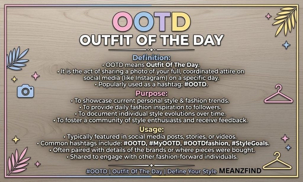 OOTD Meaning in Text