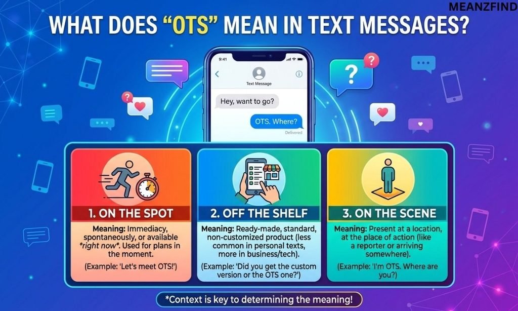 What Does OTS Mean in Text Messages?