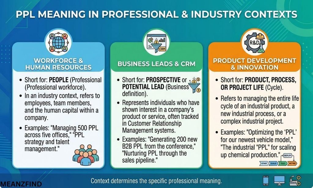 PPL Meaning in Professional and Industry Contexts
