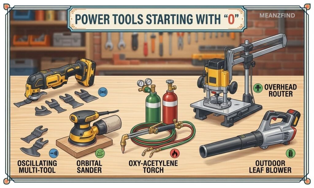 Power Tools That Start With O