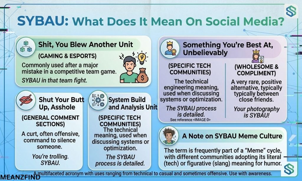 SYBAU Meaning On Social Media