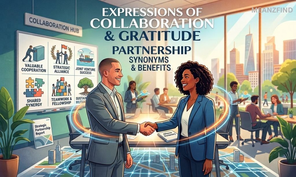 Thank You for Your Partnership Synonyms