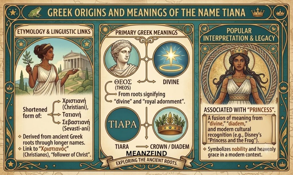 Tiana Meaning in Greek