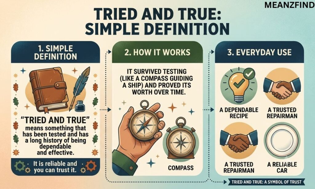 Tried and True Meaning Simple Definition