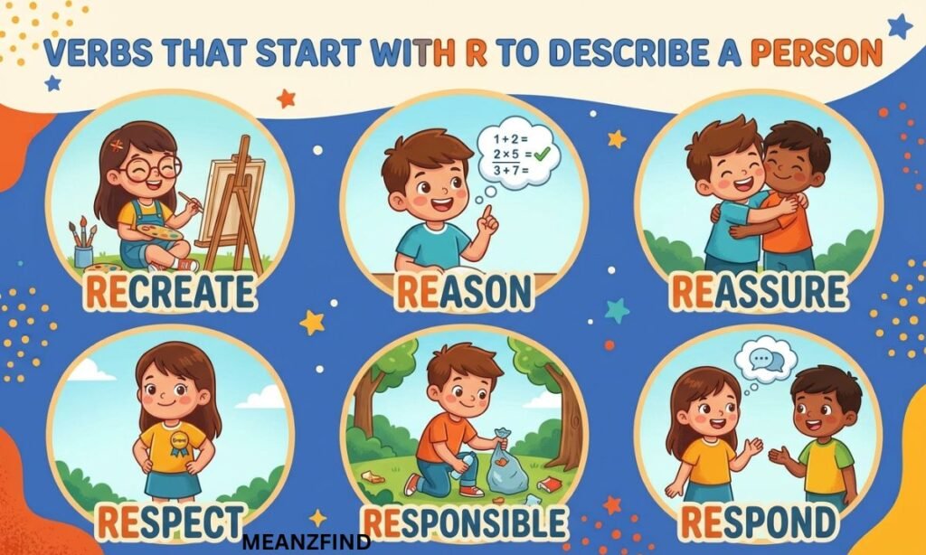 Verbs That Start With R to Describe a Person