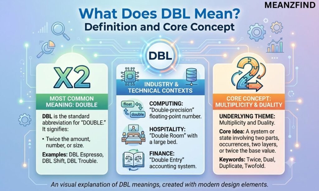 What Does DBL Mean? Definition and Core Concept