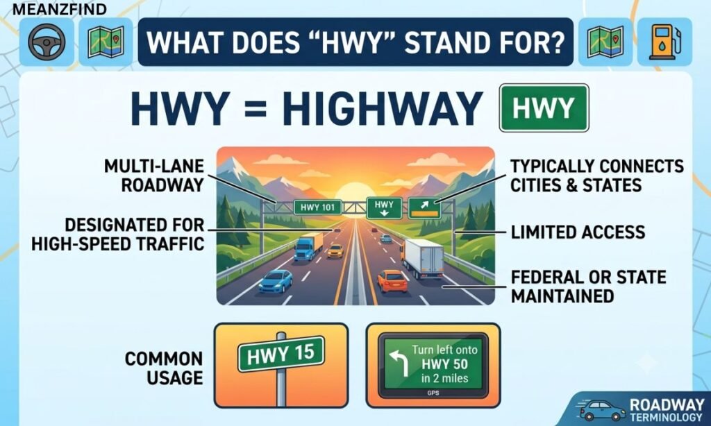 What Does HWY Stand For?