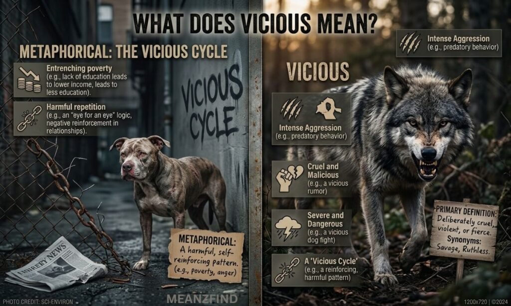 What Does Vicious Mean?