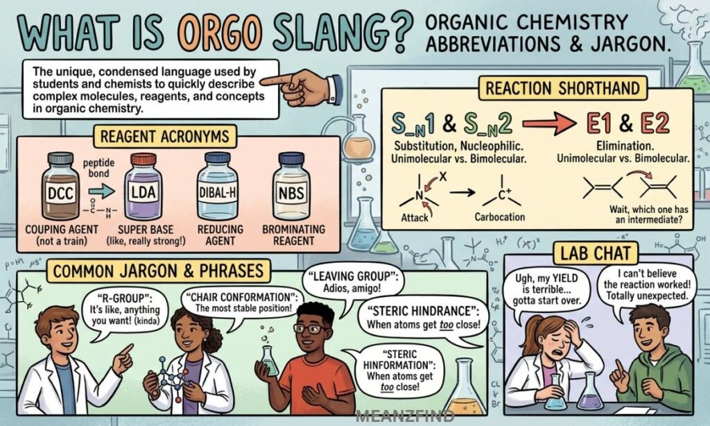 What Is Orgo Slang?