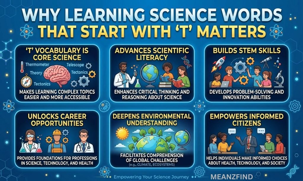 Why Learning Science Words That Start With T Matters