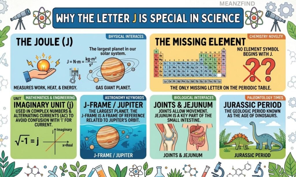 Why the Letter J Is Special in Science