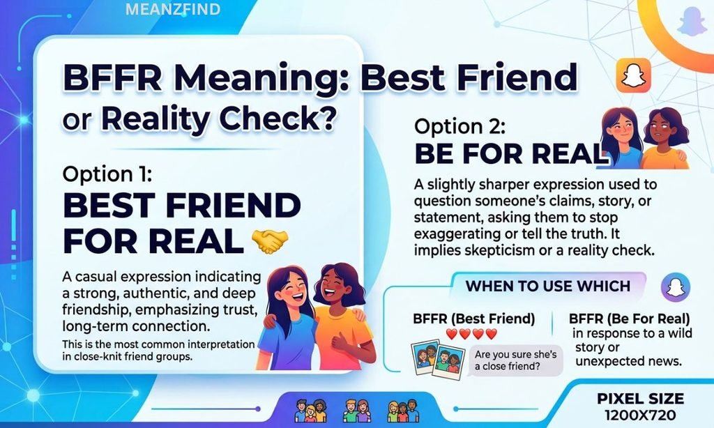BFFR Meaning on Snapchat