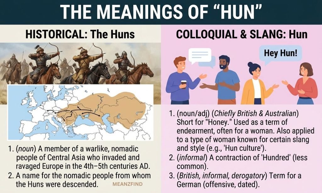 Hun Meaning in Text