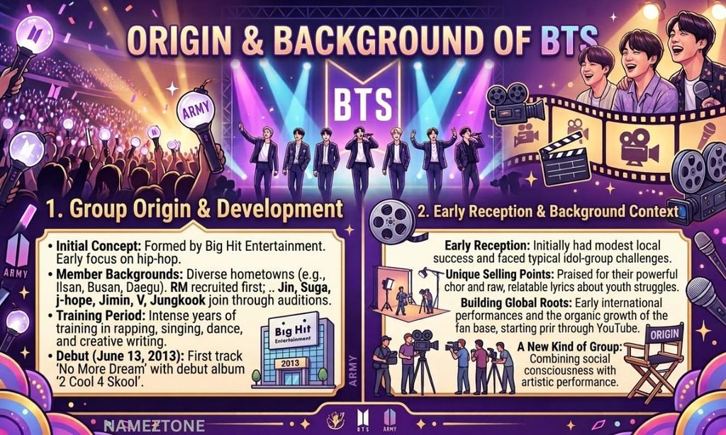 Origin & Background of BTS
