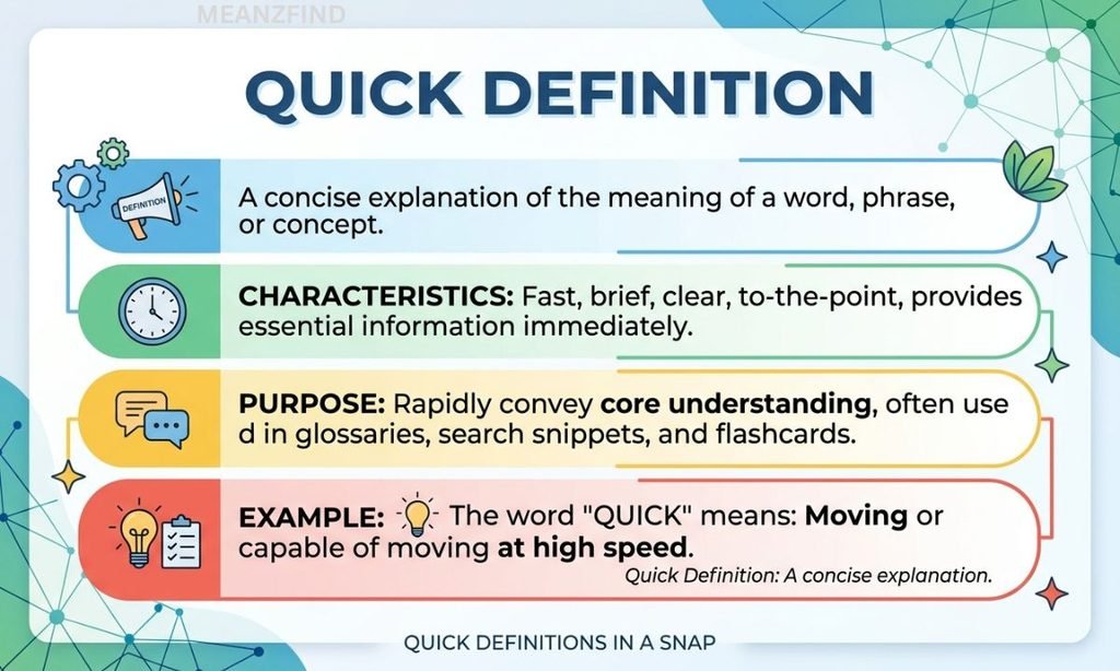 Quick Definition
