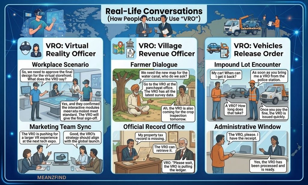 Real-Life Conversations (How People Actually Use "VRO")