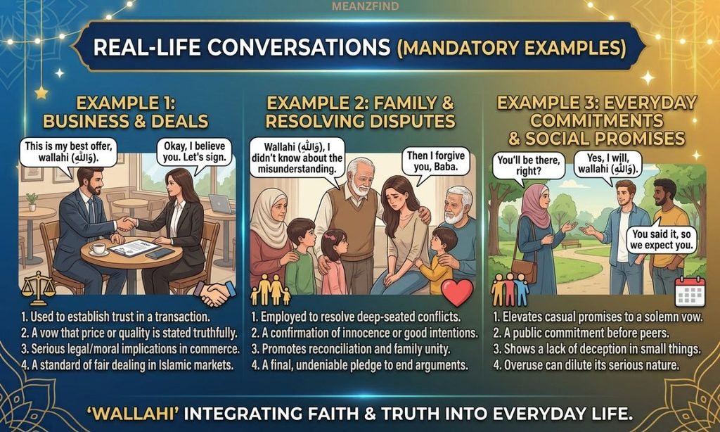 Real-Life Conversations (Mandatory Examples)