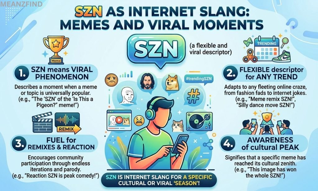 SZN as Internet Slang: Memes and Viral Moments