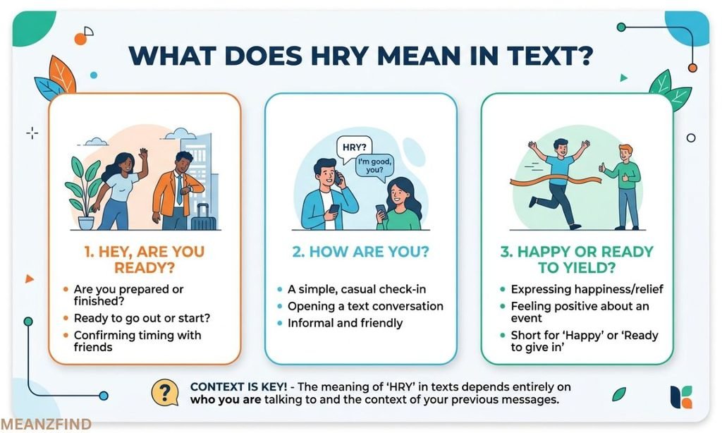 What Does HRY Mean in Text?