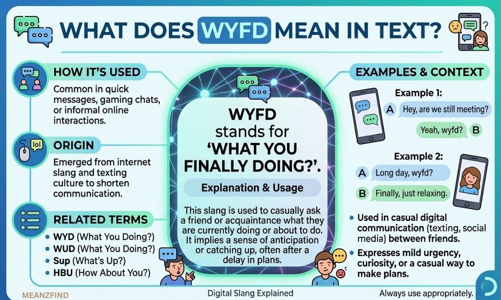 What Does WYFD Mean in Text?