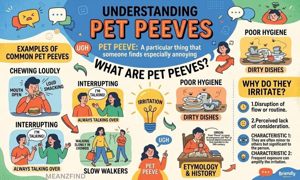 What is Pet Peeves Meaning