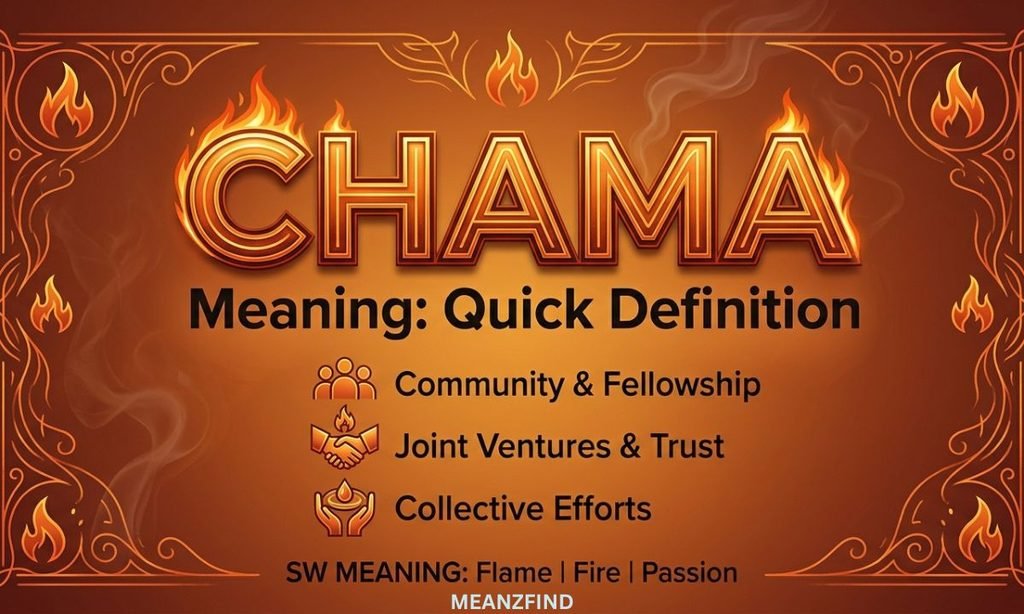 Chama Meaning – Quick Definition