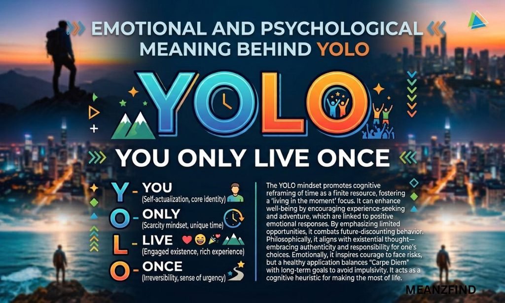 Emotional and Psychological Meaning Behind YOLO