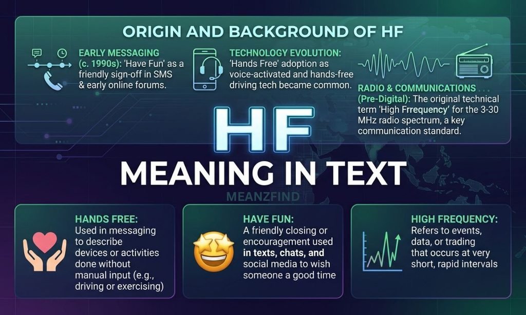 Origin and Background of HF