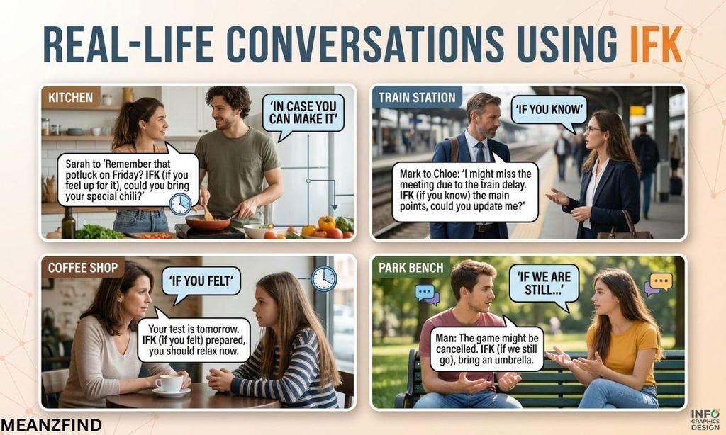 Real-Life Conversations Using IFK